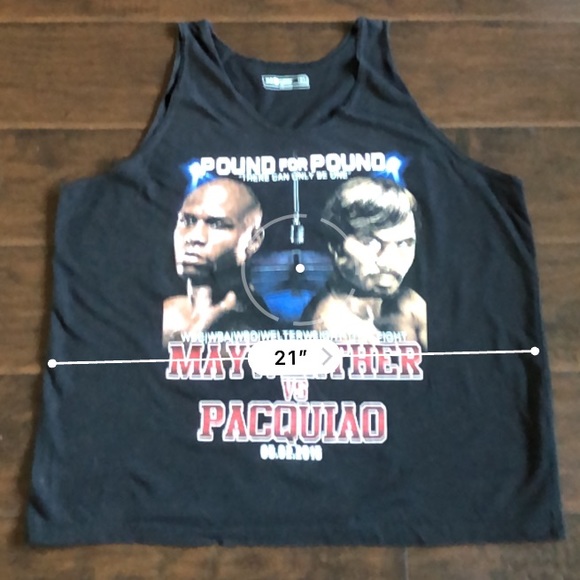 Floyd Mayweather vs Manny Pacquiao Tank Top - Picture 3 of 4